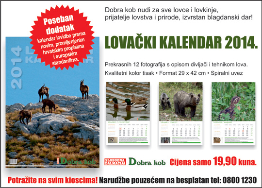 Lovački kalendar Dobre kobi