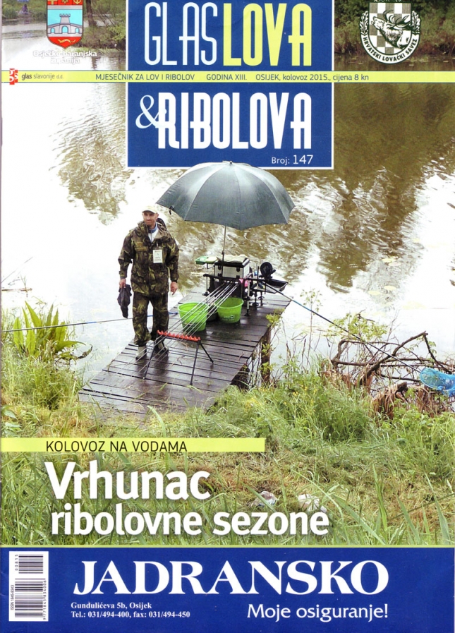 Novi broj časopisa Glas lova i ribolova, za kolovoz na kioscima!