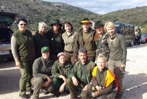Poziv na prvi međunarodni damski lov u Sloveniji