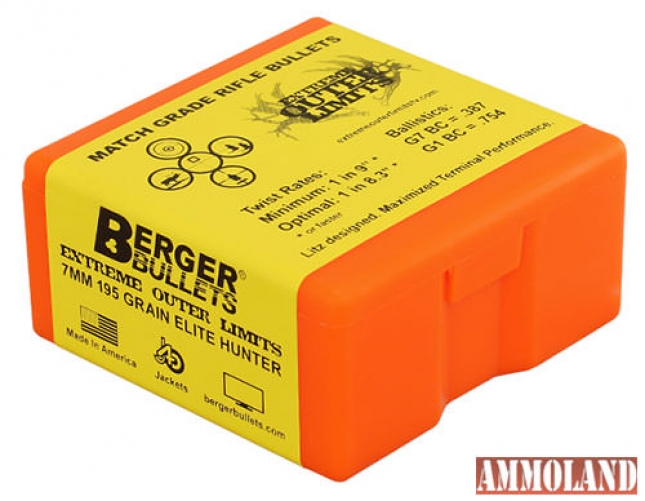 Berger Bullets 7mm EOL Elite Hunter zrno