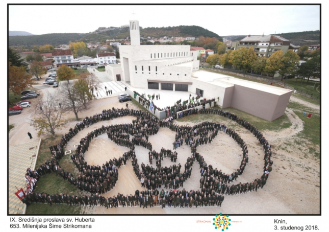 Proslava Svetog Huberta u Kninu 03.11.2018.