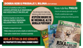 Novi broj magazina &quot;DOBRA KOB&quot; od 1. RUJNA u prodaji!