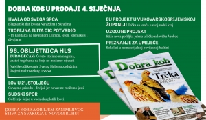 Novi broj magazina &quot;DOBRA KOB&quot; od 4. SIJEČNJA u prodaji!