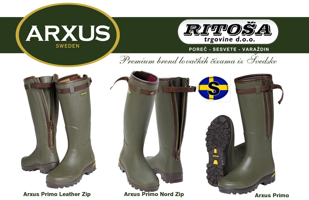 LOVAC.info portal - ARXUS premium gumene čizme iz Švedske