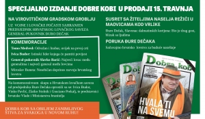 Novi broj magazina &quot;DOBRA KOB&quot; od 15. TRAVNJA u prodaji!